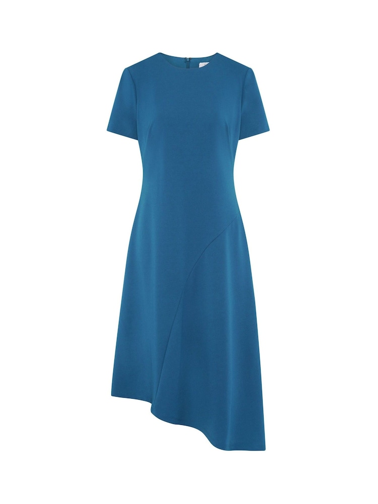 Gina Bacconi Blue Elma Fit And Flare Midi Dress - Image 5 of 5 Gina Bacconi Blue Elma Fit And Flare Midi Dress - Image 5 of 5