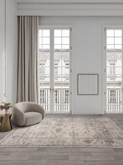 Asiatic Rugs Sky Blue Jasper Rug - Image 1 of 6