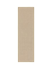 Asiatic Rugs Linen Cream Korra Loop Runner - Image 3 of 6