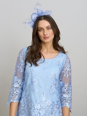 Gina Bacconi Kirsten Embroidered Blouse With Scallop Detail - Bild 6 von 9