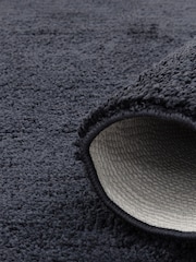 Asiatic Rugs Navy Super Snug Washable Runner - Image 3 of 7