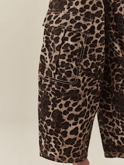Animal Print Cargo Barrel Jeans (3-16yrs) - Image 5 of 9