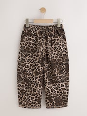 Animal Print Cargo Barrel Jeans (3-16yrs) - Image 7 of 9