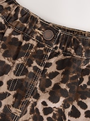 Animal Print Cargo Barrel Jeans (3-16yrs) - Image 9 of 9