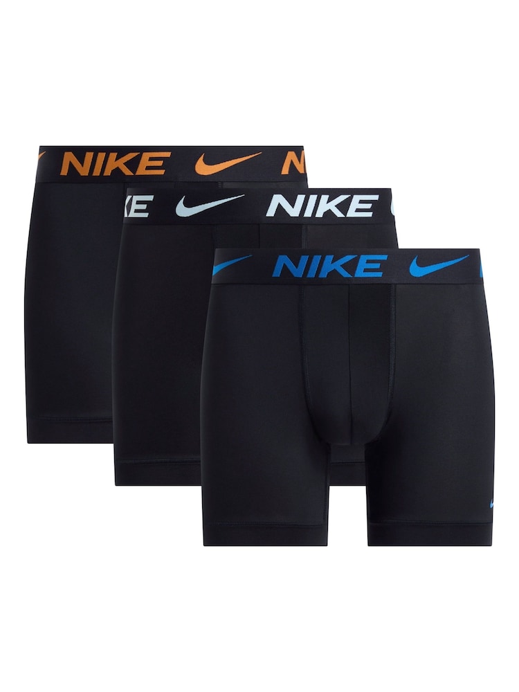Nike Black Essential Cotton Stretch Trunks - Image 1 of 1