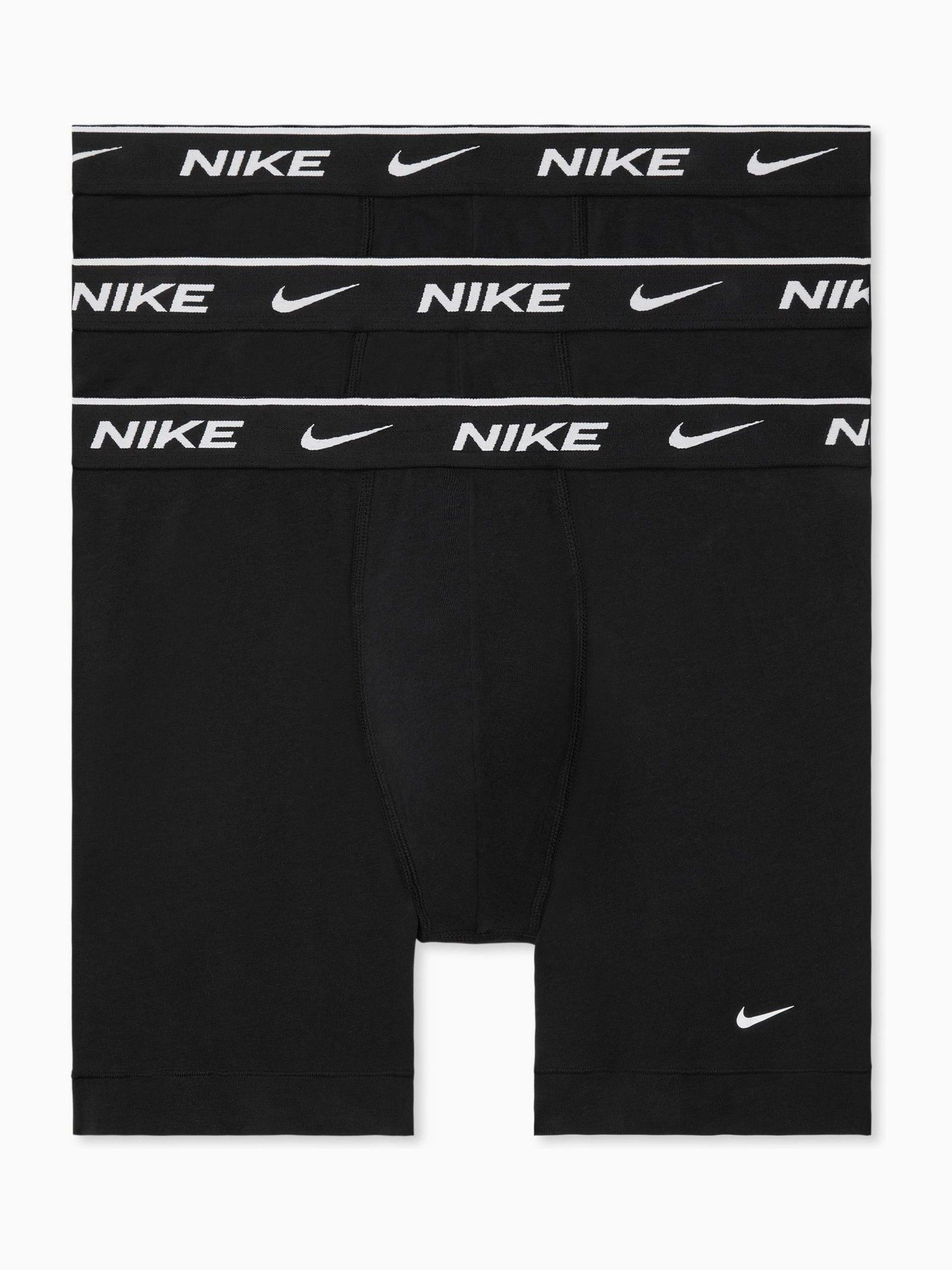 Nike Men's Black Dri-Fit Essential Stretch Boxers 3 Pack - Image 1