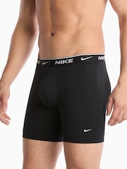 Nike Black Essential Stretch Boxers 3 Pack - Image 2 of 4