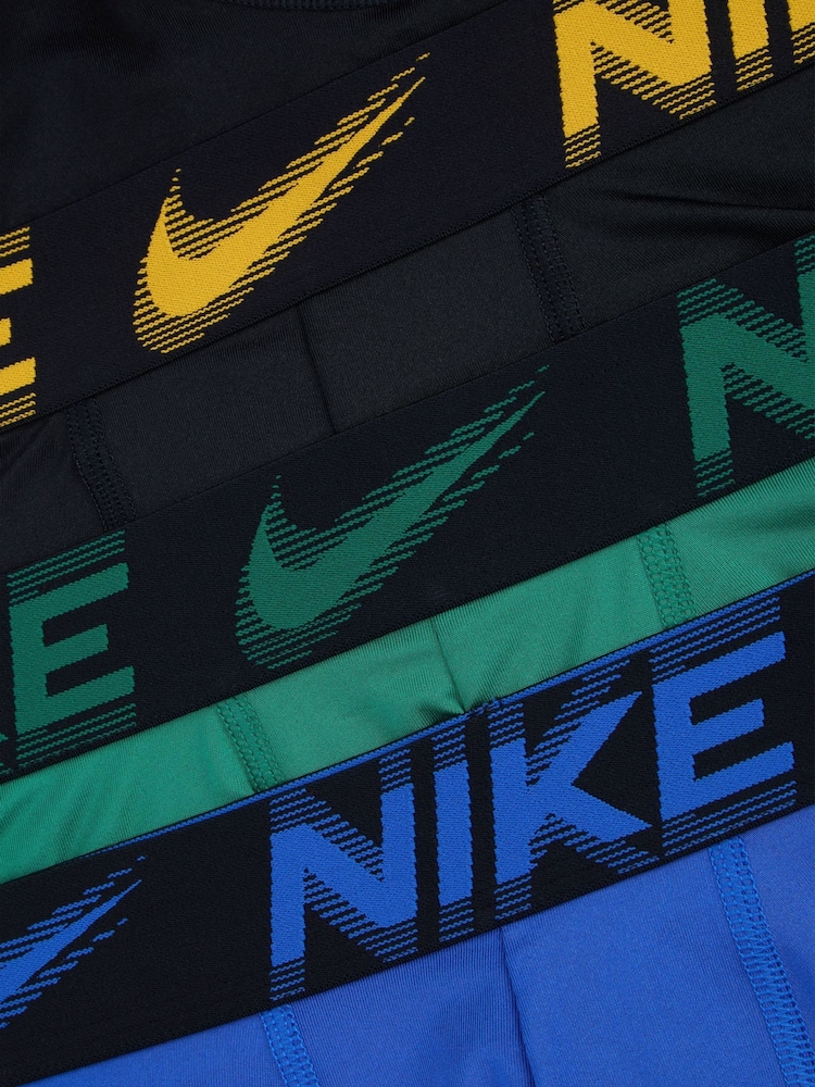 Nike Blue Essential Micro Boxers - Image 2 of 2