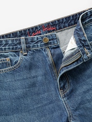 Laura Ashley Blue Straight Cut Jeans - Image 3 of 4