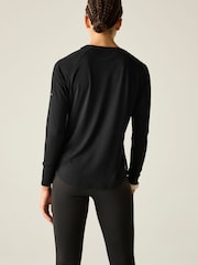 Regatta Black Nimble Long Sleeve T-Shirt - Image 4 of 7