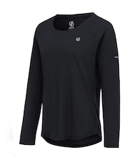 Regatta Black Nimble Long Sleeve T-Shirt - Image 6 of 7