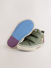 Green Scene Standard Fit (F) Hi-Top Touch Fastening Trainers - Image 6 of 8