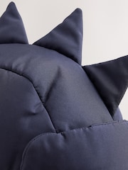 Navy Dino Novelty Lined Trapper Hat (3mths-6yrs) - Image 2 of 3