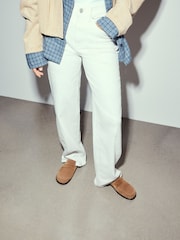 Tan Brown Forever Comfort®  Suede Loafers - Image 3 of 9