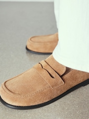 Tan Brown Forever Comfort®  Suede Loafers - Image 5 of 9