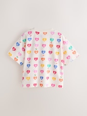 Little Bird by Jools Oliver Rainbow Slogan Boxy T-Shirt - Image 11 of 15
