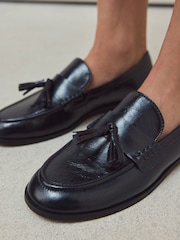 Navy Forever Comfort® Tassle Penny Loafers - Image 4 of 4