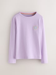 Little Bird by Jools Oliver Pastel Rainbow Ribbed Jersey Top 5 Packs - Image 15 of 20