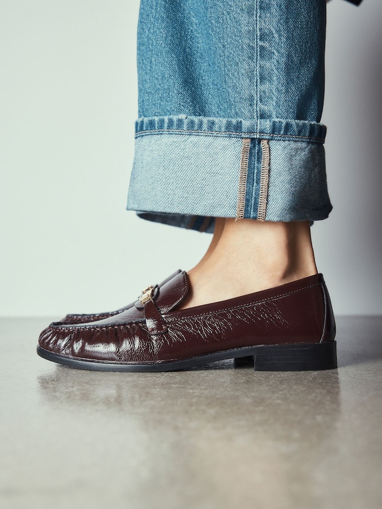 Black Forever Comfort® Leather Trim Detail Loafers - Image 1 of 5 Black Forever Comfort® Leather Trim Detail Loafers - Image 1 of 5