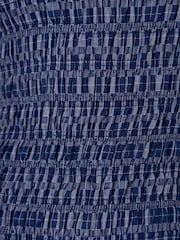 Amy Lynn Blue Iris Check Top - Image 9 of 9