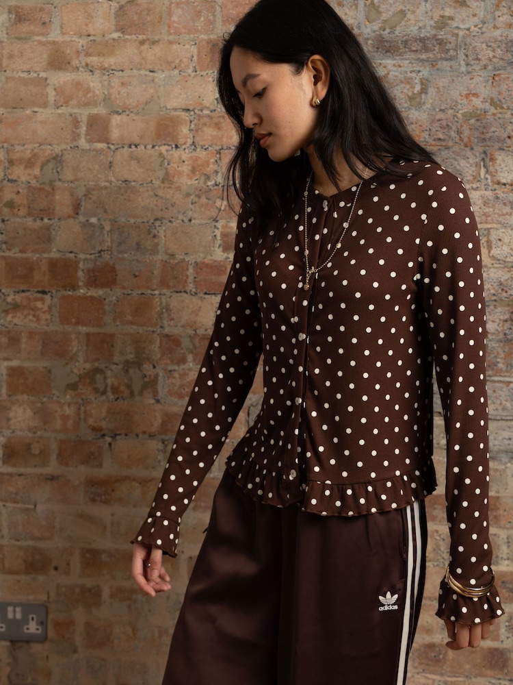 Amy Lynn Edie Viscose Polkadot Cardigan - Imagen 2 de 6 Amy Lynn Edie Viscose Polkadot Cardigan - Imagen 2 de 6