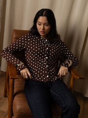 Amy Lynn Edie Viscose Polkadot Cardigan - Imagen 4 de 6