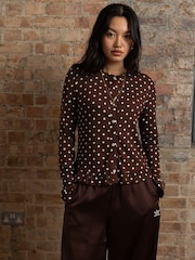 Amy Lynn Edie Viscose Polkadot Cardigan - Imagen 5 de 6
