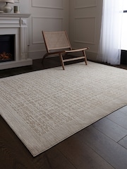 Asiatic Rugs Cream Anders Grid Rug - Image 1 of 6