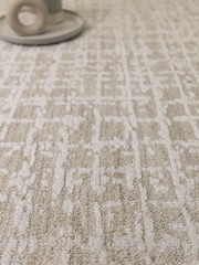 Asiatic Rugs Cream Anders Grid Rug - Image 2 of 6