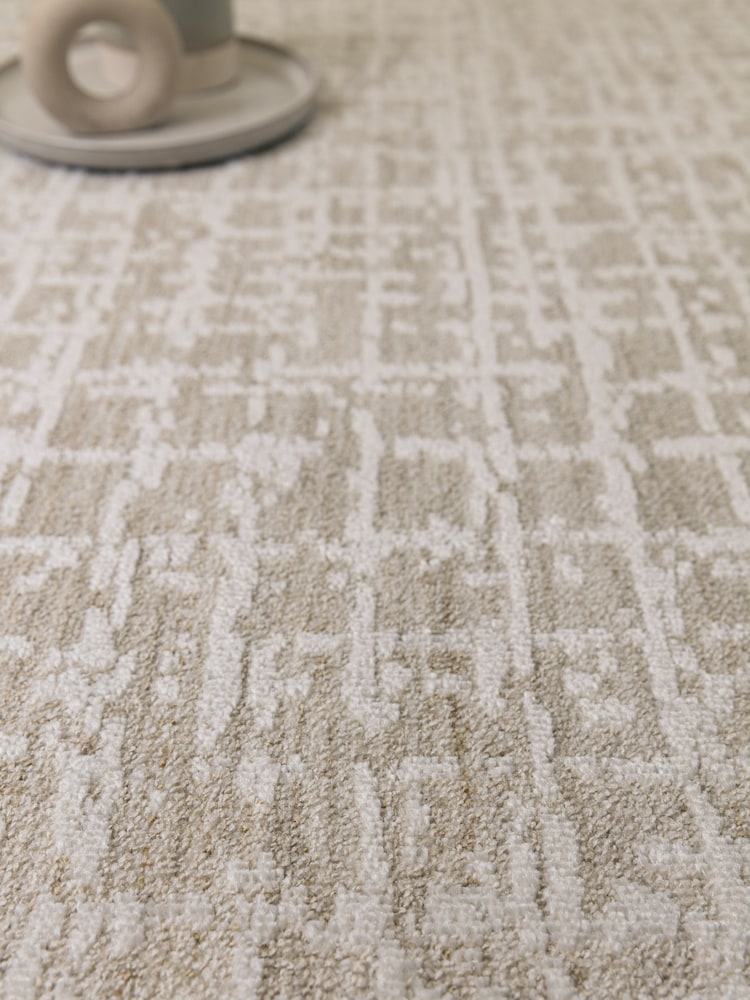 Asiatic Rugs Cream Anders Grid Rug - Image 2 of 6 Asiatic Rugs Cream Anders Grid Rug - Image 2 of 6
