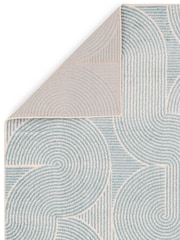 Asiatic Rugs Blue Muse Swirl Rug - Image 5 of 6