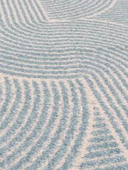 Asiatic Rugs Blue Muse Swirl Rug - Image 6 of 6