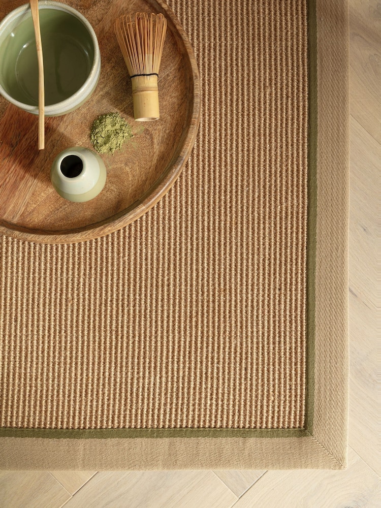 Asiatic Rugs Linen Sage Bordo Boucle Rug - Image 2 of 6