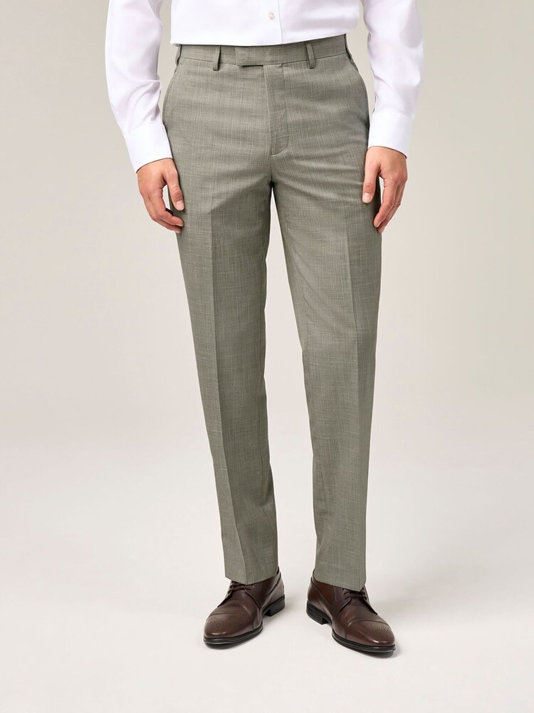 Skopes Green Tailored Fit Tailored Fit Redding Suit Trousers - Image 1 of 4