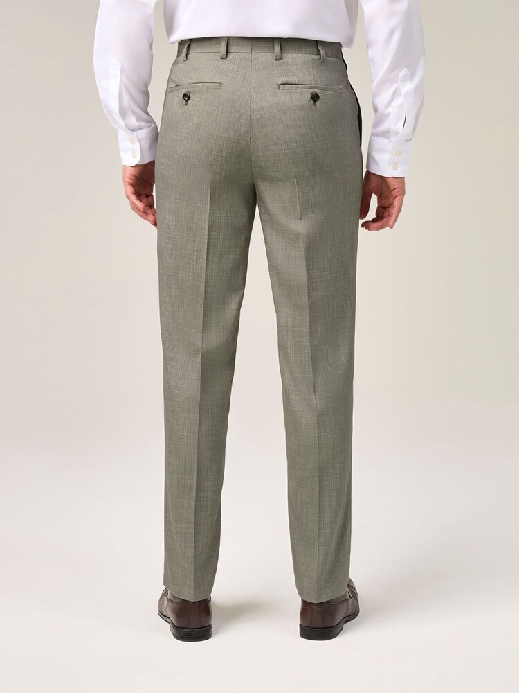 Skopes Green Tailored Fit Tailored Fit Redding Suit Trousers - Image 2 of 4
