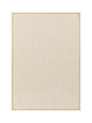 Asiatic Rugs Cream Linen Korra Double Loop Rug - Image 4 of 6
