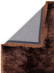 Asiatic Rugs Chocolate Brown Plush Rug - Image 4 of 4