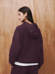 Қара өрік күлгін - Active Double Layer Hoodie - 9суретінің 3 суреті