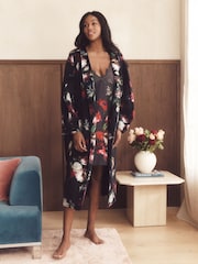 B by Ted Baker Cosy Robe with Faux Fur Lining - Image 4 of 5