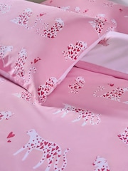 Pink Cheetah Heart Reversible Bed Set - Image 5 of 8
