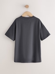 Grey Saja Boys KPOP Demon Hunters Short Sleeve T-Shirt (6-16yrs) - Image 6 of 8