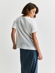 White Official Wuthering Heights License Graphic Crew Neck T-Shirt - Image 3 of 6