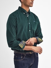 Barbour® Forest Green Ramsey Tailored Cord Shirt - Image 4 of 7