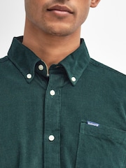 Barbour® Forest Green Ramsey Tailored Cord Shirt - Image 5 of 7