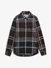 Barbour® Brown Dunoon Tartan Shirt - Image 5 of 5