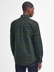 Barbour® Green Blair Tartan Cord Shirt - Image 2 of 7
