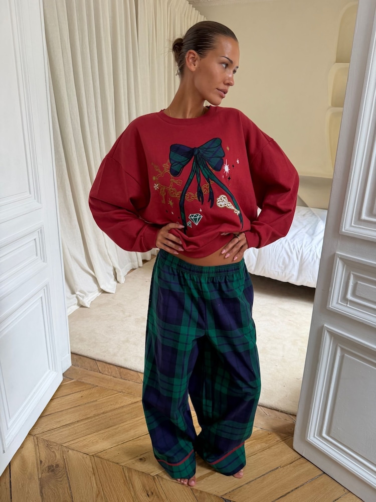 Never Fully Dressed Sweat Christmas Pyjamas - Image 2 de 6 Never Fully Dressed Sweat Christmas Pyjamas - Image 2 de 6