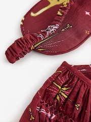 Never Fully Dressed Burgundy Red Christmas Balloon Trousers Pyjamas - Image 13 of 15