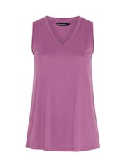 Evans Pink Modal Rich Vest Top - Image 5 of 5