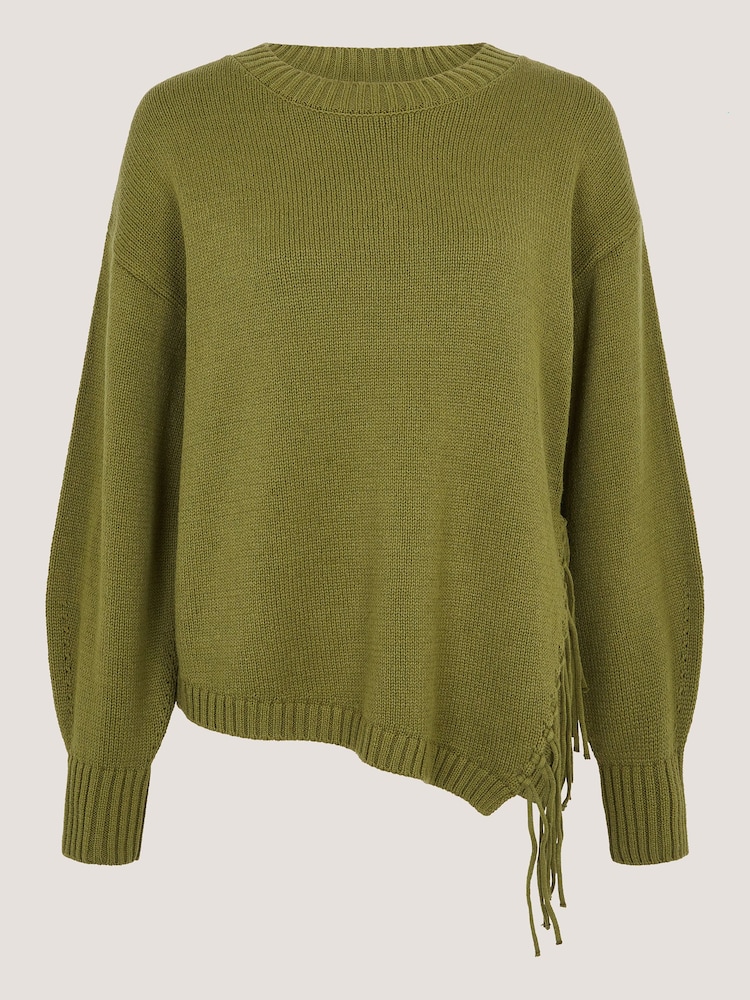 Monsoon Fey Asymmetrical Fringe Jumper - صورة 5 من 5 Monsoon Fey Asymmetrical Fringe Jumper - صورة 5 من 5